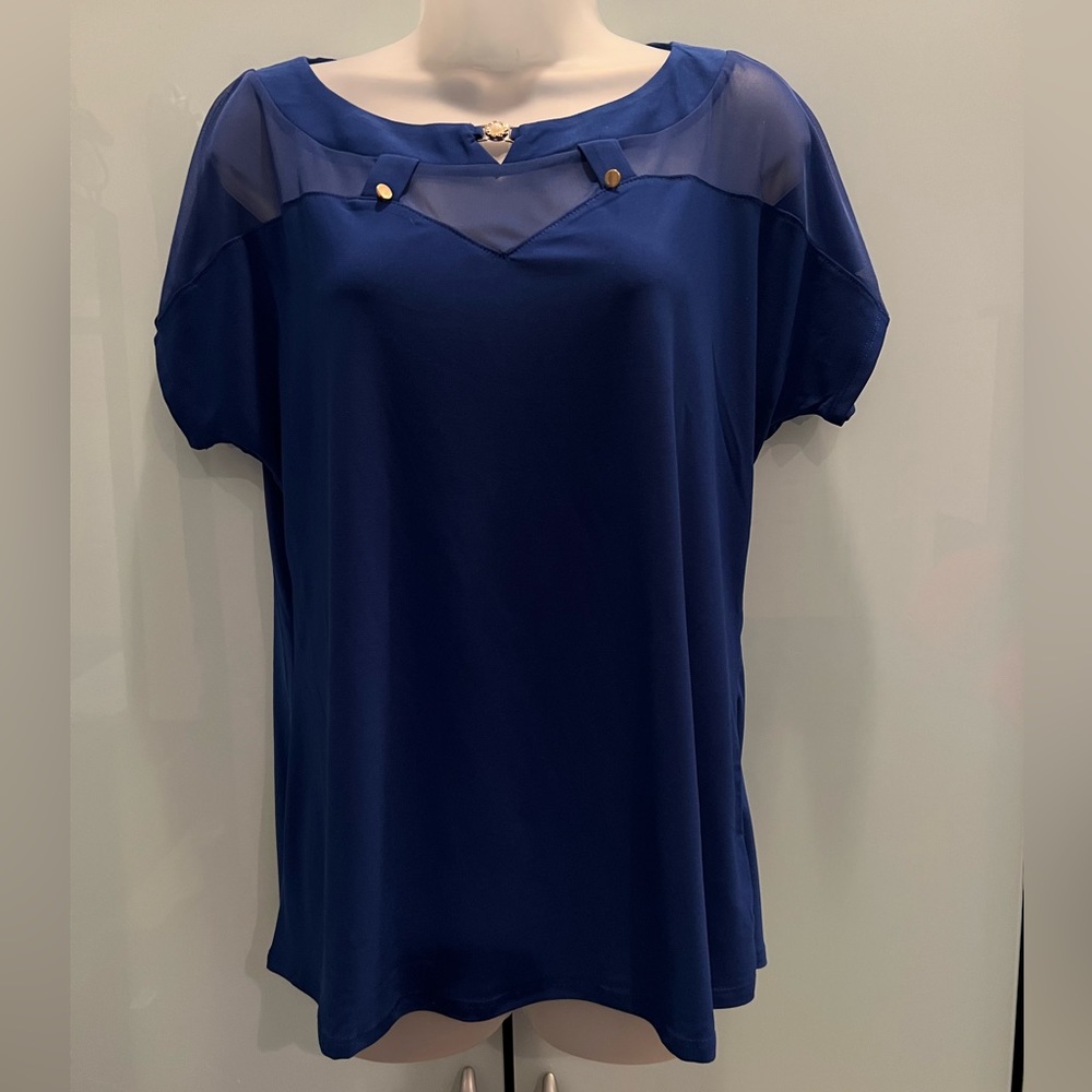 Women’s Short Sleeve Top - Royal Blue